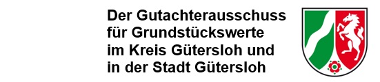 Logo Gutachterausschuss im Kreis Gütersloh  und in der Stadt Gütersloh